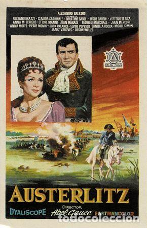 Cine: PROGRAMA DE CINE: AUSTERLITZ PC-5258 - Foto 1