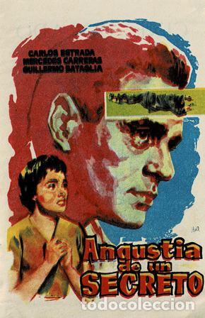 Cine: PROGRAMA DE CINE: ANGUSTIA DE UN SECRETO PC-5276 - Foto 1