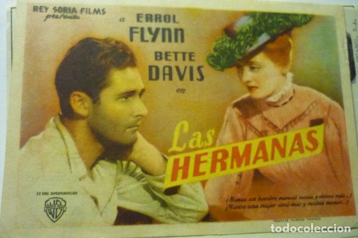 programa las hermnas -errol flynn -publicidad