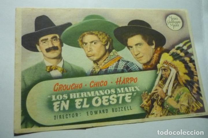 Cine: programa los hermanos marx en el oeste - Foto 1