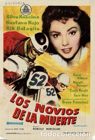 Cine: PROGRAMA DE CINE: LOS NOVIOS DE LA MUERTE PC-5316 - Foto 1