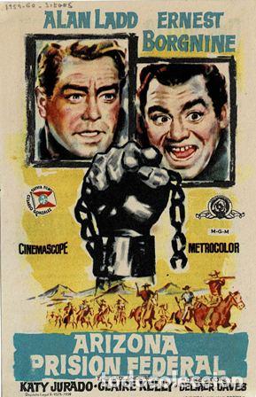 Cine: PROGRAMA DE CINE: ARIZONA PRISION FEDERAL PC-5321 - Foto 1