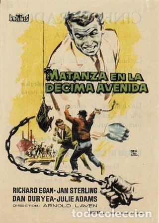 Cine: PROGRAMA DE CINE: MATANZA EN LA D&Eacute;CIMA AVENIDA PC-5355 - Foto 1