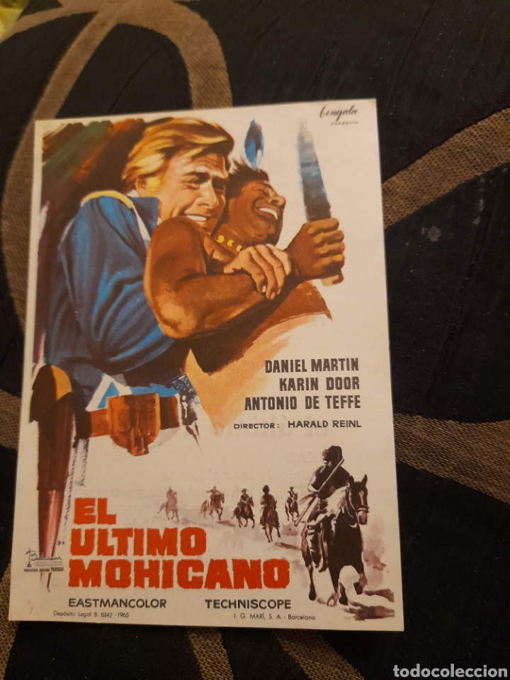 Cine: Programa de cine de mano, El &Uacute;ltimo Mohicano - Foto 1