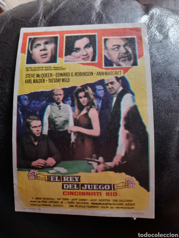 Cine: Programa de cine de mano El rey del juego - Foto 1