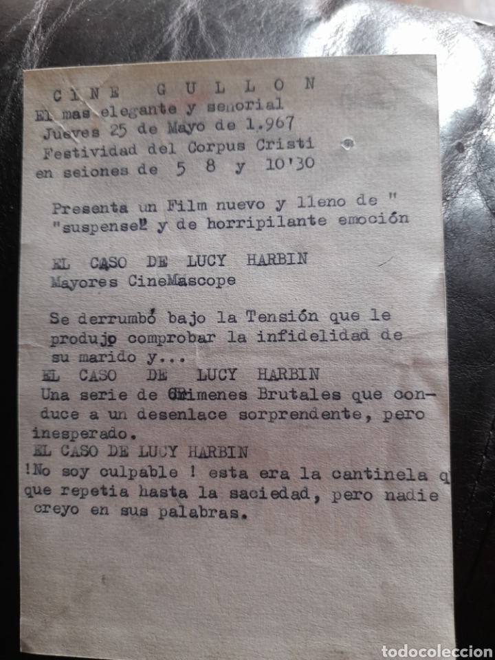 Cine: Programa de cine de mano, El Caso de Lucy Harbin - Foto 2