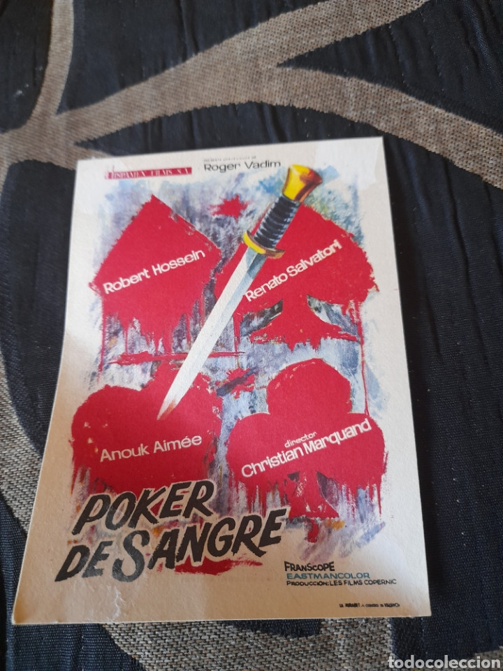 Cine: Programa de cine de mano, Poker de sangre, Cine Capitol - Foto 1