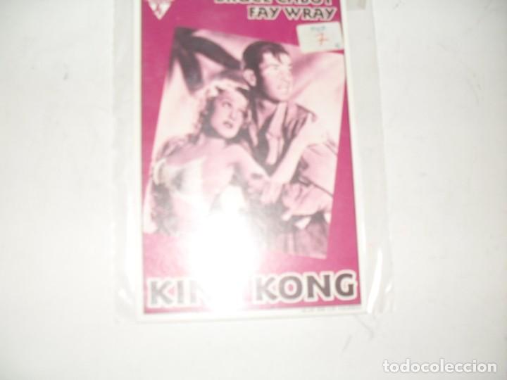 Cine: programa de mano especial,con texto publicitario .titulo: KING KONG.