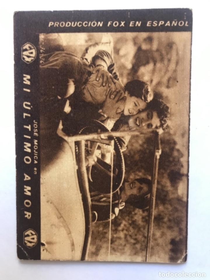 Cine: Programa folleto cine Mi &uacute;ltimo amor. Jos&eacute; Mojica - Foto 1
