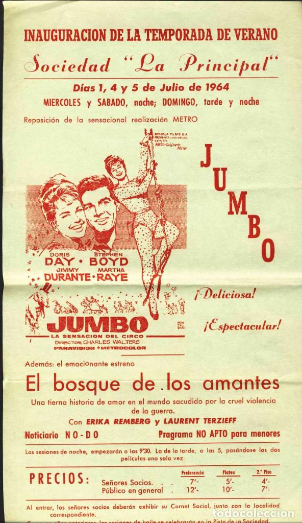 Cine: Programa de cine local: JUMBO. Con publicidad - Foto 1