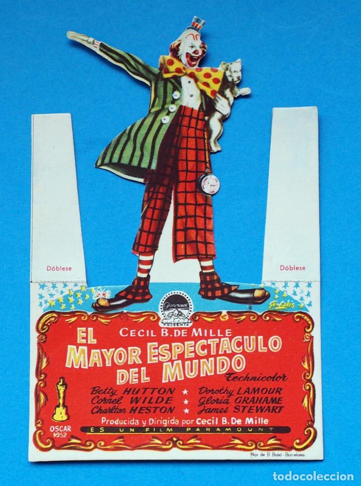 Cine: PROGRAMA DE CINE: EL MAYOR ESPECT&Aacute;CULO DEL MUNDO. CINE: PICAROL - Foto 1