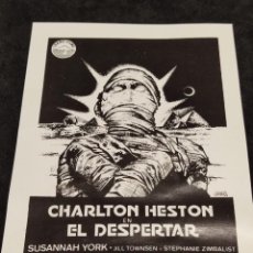 Cine: PROGRAMA DE CINE EL DESPERTAR. CHARLTON HESTON. Lote 313115188