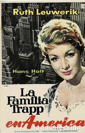 Cine: PROGRAMA DE CINE: LA FAMILIA TRAPP EN AM&Eacute;RICA PC-5440