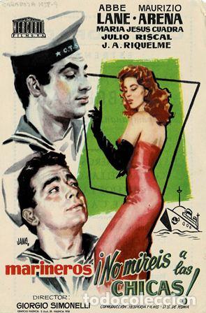 Cine: PROGRAMA DE CINE: &iexcl;NO MIR&Eacute;IS A LAS CHICAS! PC-5448