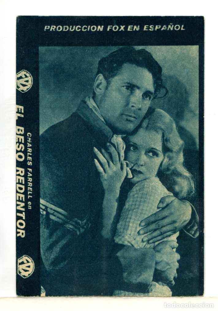 Cine: EL BESO REDENTOR, con Charles Farrell.