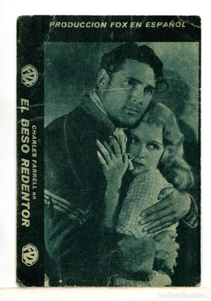 Cine: EL BESO REDENTOR, con Charles Farrell.