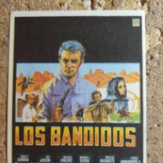 Cine: FOLLETO DE MANO DE LA PELICULA LOS BANDIDOS
