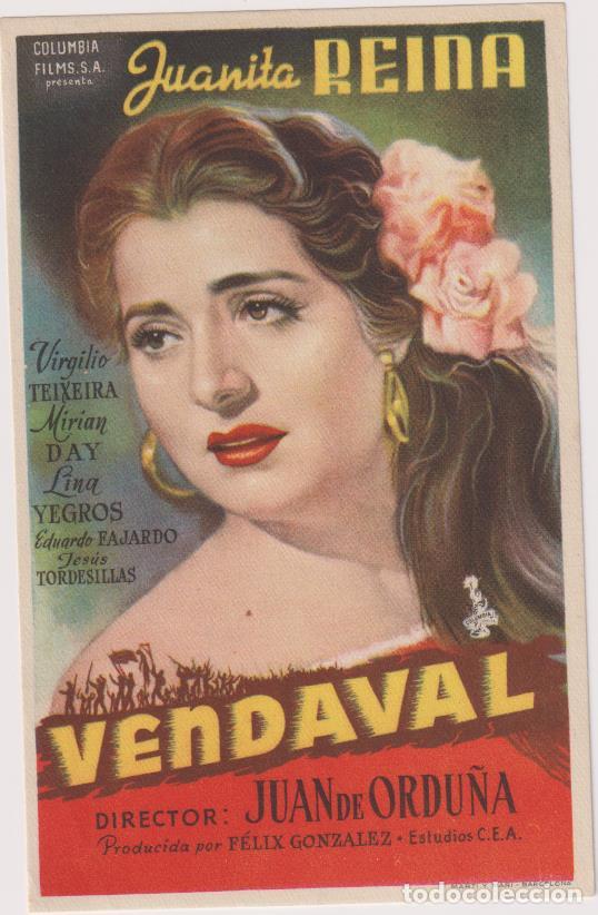 Cine: Vendaval. Sencillo de Columbia - Foto 1