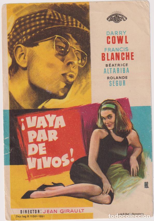 Cine: Vaya par de vivos. Programa sencillo - Foto 1