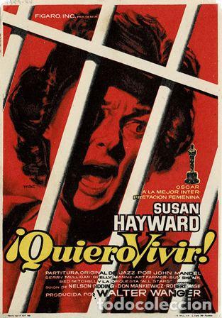 Cine: PROGRAMA DE CINE: &iexcl;QUIERO VIVIR! PC-5482