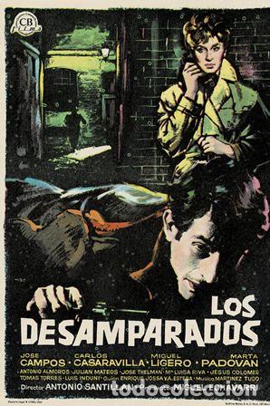 Cine: PROGRAMA DE CINE: LOS DESAMPARADOS PC-5491