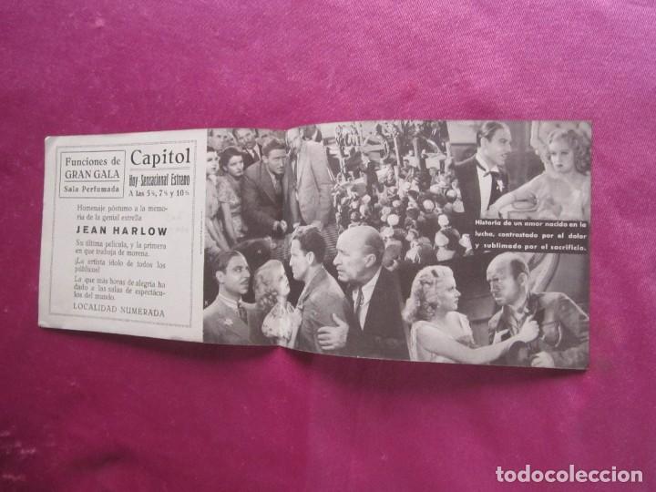 Cine: FLOR DE ARRABAL JEAN HARLOW TRACY PROGRAMA DOBLE C2 12 - Foto 3