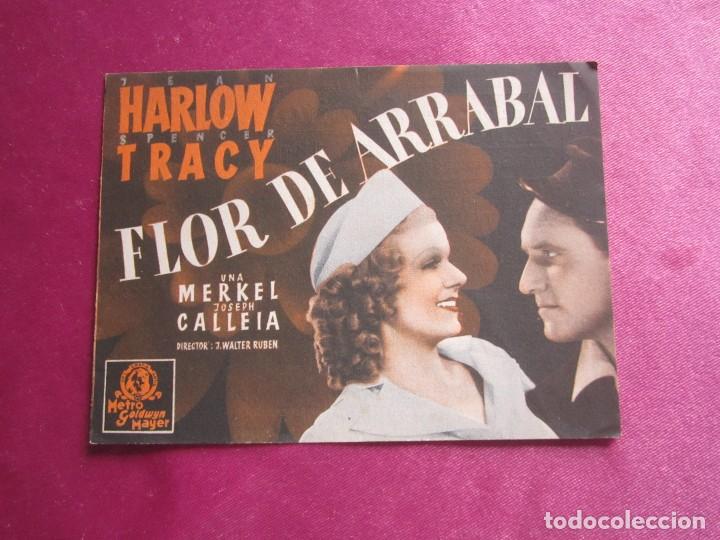Cine: FLOR DE ARRABAL JEAN HARLOW TRACY PROGRAMA DOBLE C2 12 - Foto 4