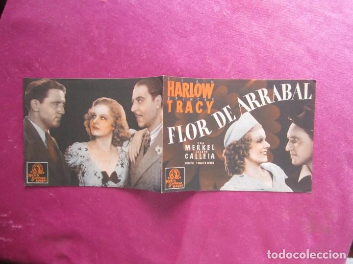 Cine: FLOR DE ARRABAL JEAN HARLOW TRACY PROGRAMA DOBLE C2 12 - Foto 5