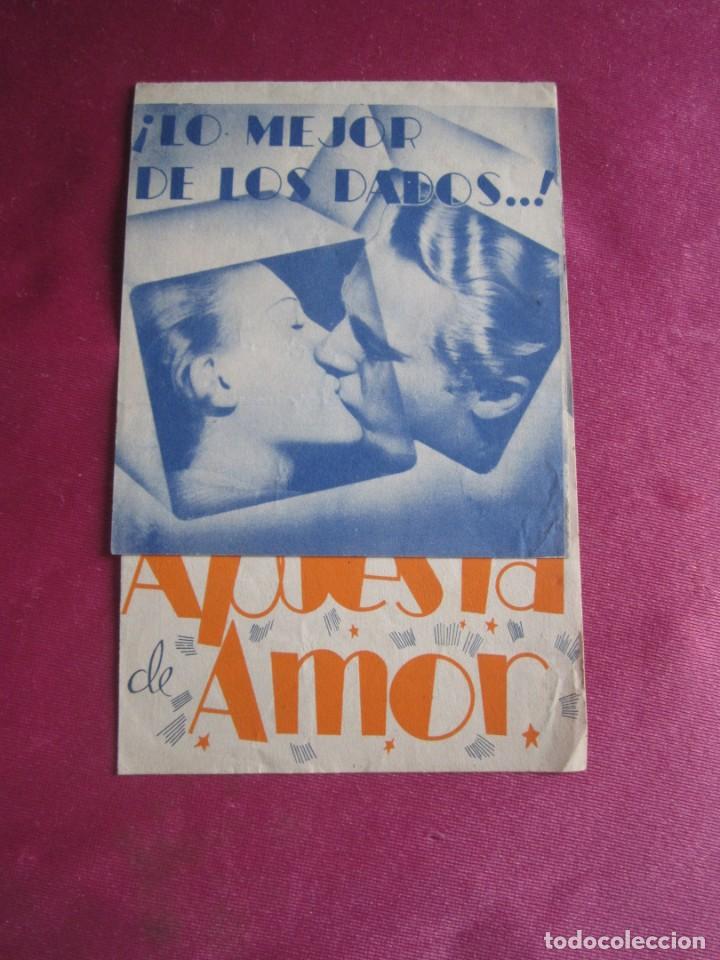 Cine: APUESTA DE AMOR GENE RAYMOND PROGRAMA DOBLE C2 0 - Foto 1