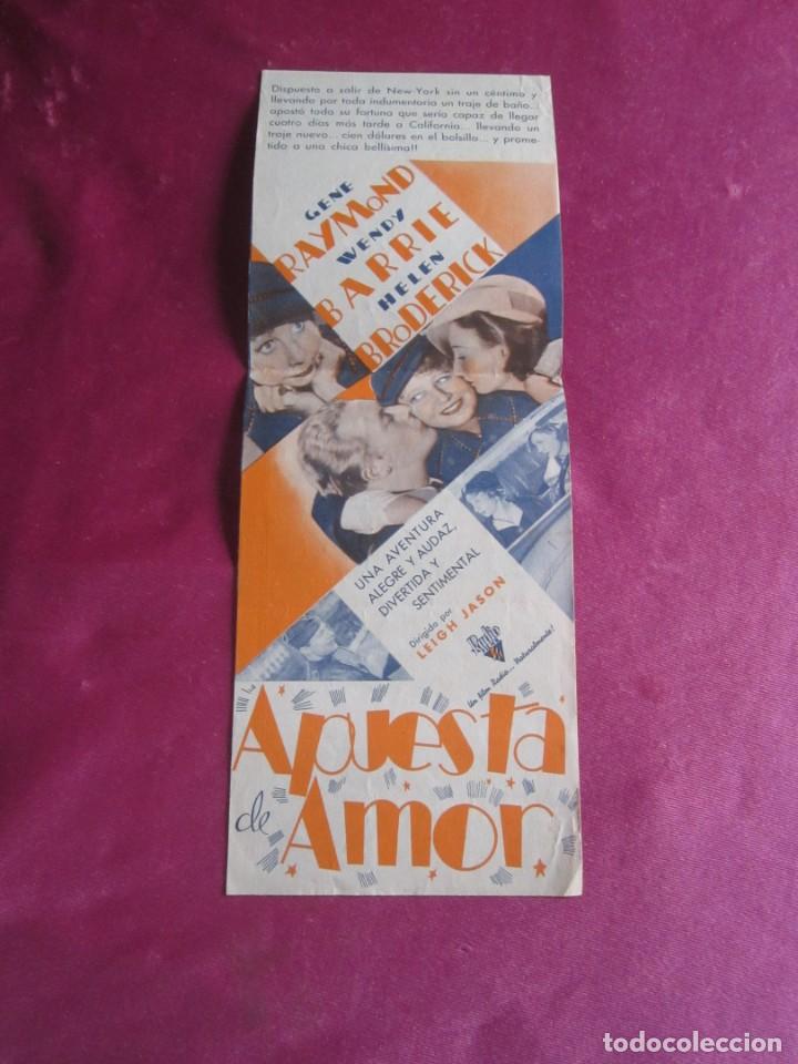 Cine: APUESTA DE AMOR GENE RAYMOND PROGRAMA DOBLE C2 0 - Foto 2