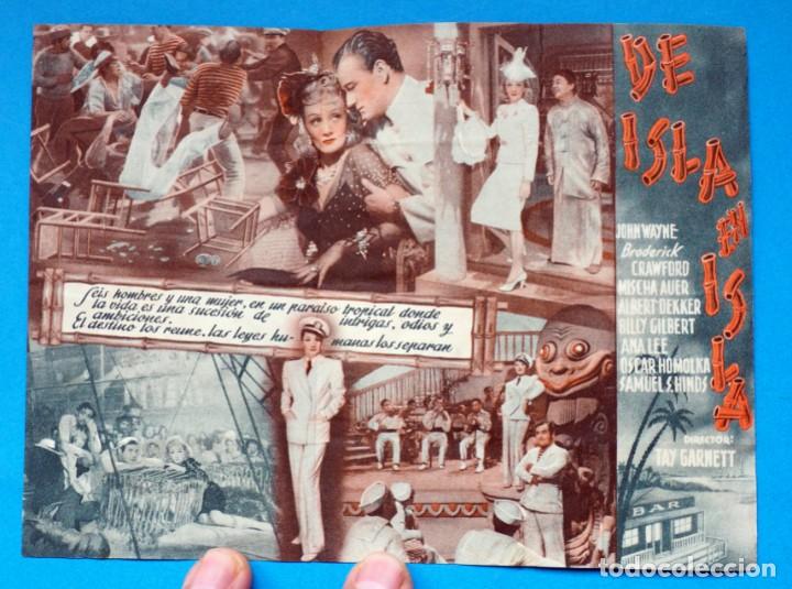 Cine: PROGRAMA DE CINE: DE ISLA EN ISLA CON MARLENE DIETRICH- JOHN WAYNE. EN EL CINE AVENIDA.BURGOS - Foto 2