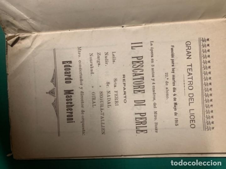 Cine: Programa Liceo Temporada Primavera 1915 - Foto 2