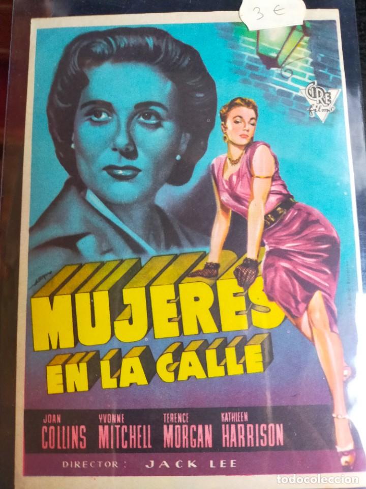 Cine: Mujeres en la calle. / Programa de mano. Cine. Jack Lee - Foto 1
