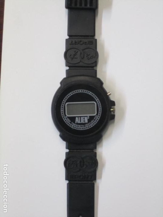  Flyers Publicitaires de films Anciens: Alien 3 III - reloj promocional merchandising original espa&ntilde;a estreno - Twenty Century Fox 1992