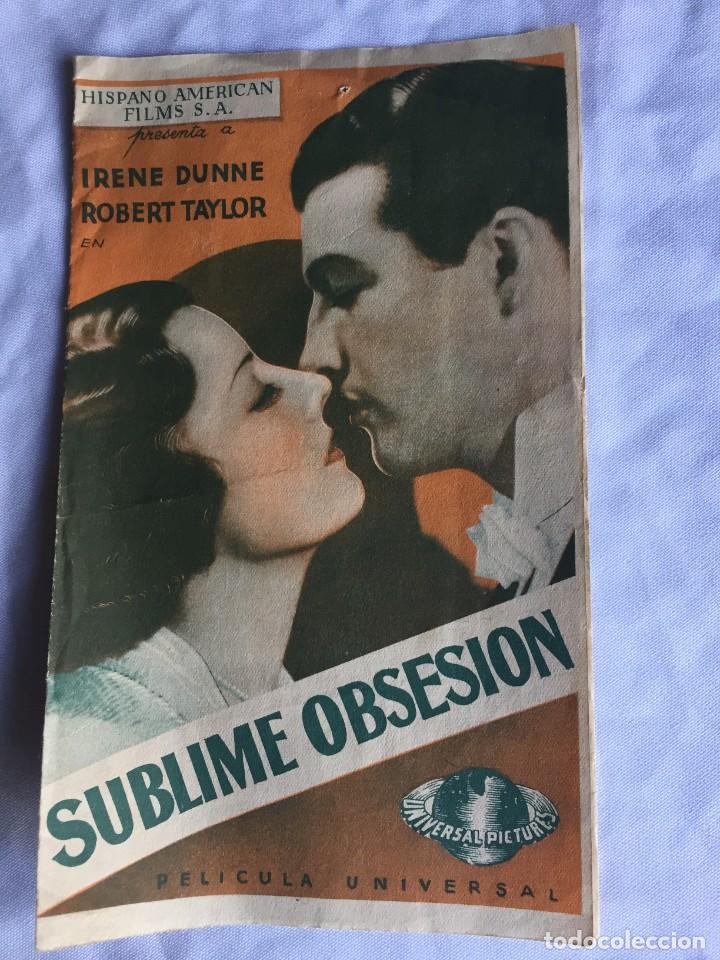 Cine: SUBLIME OBSESI&Oacute;N - Foto 1