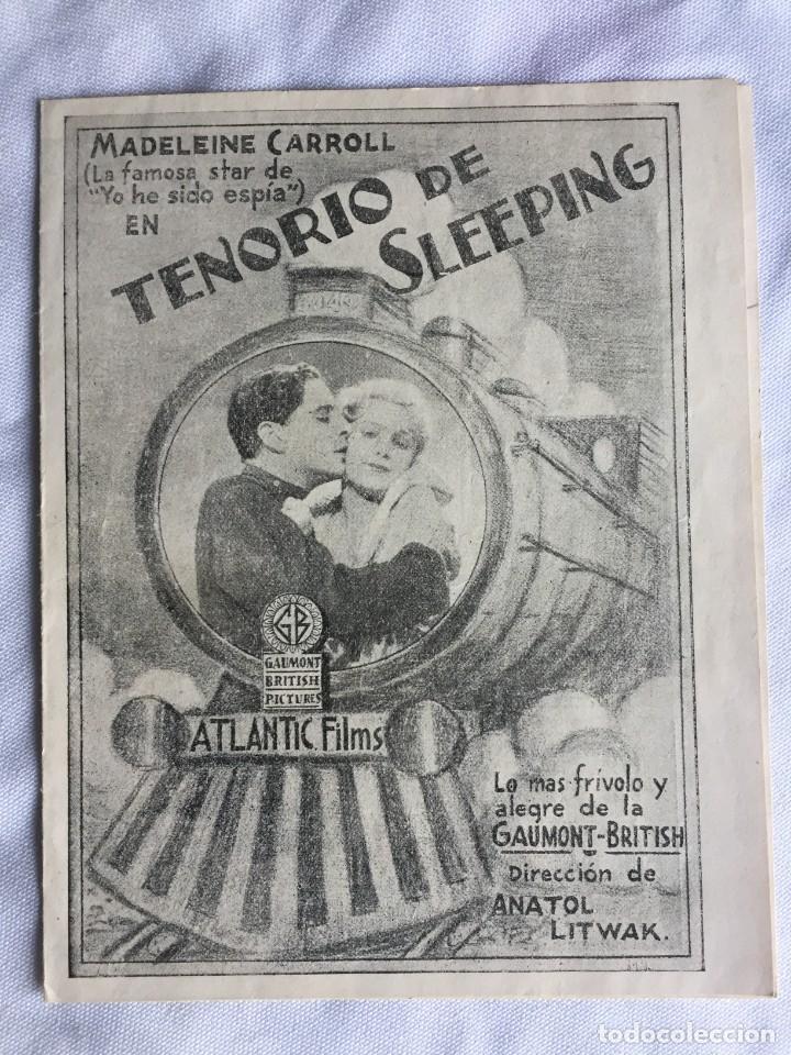 Cine: EL TENORIO DE SLEEPING - Foto 1