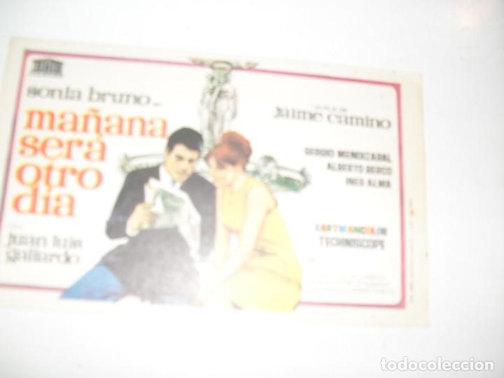 Cine: programa de mano sencillo,sin texto publicitario.titulo: MA&Ntilde;ANA SERA OTRO DIA.