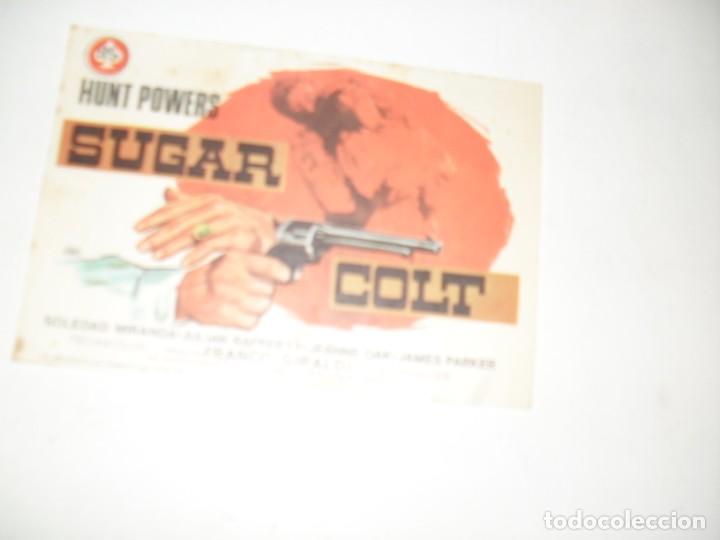 Cine: programa de mano sencillo,sin texto publicitario.titulo: SUGAR COLT.