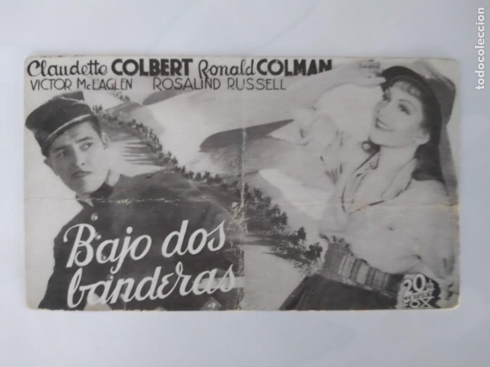 Cine: PROGRAMA TARJETA CINE BAJO DOS BANDERAS FOX CON CINE TEATRO PRINCIPAL 87