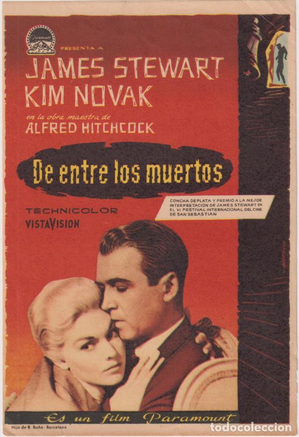 Cine: De entre los muertos.V&eacute;rtigo.Sencillo de Paramount - Foto 1