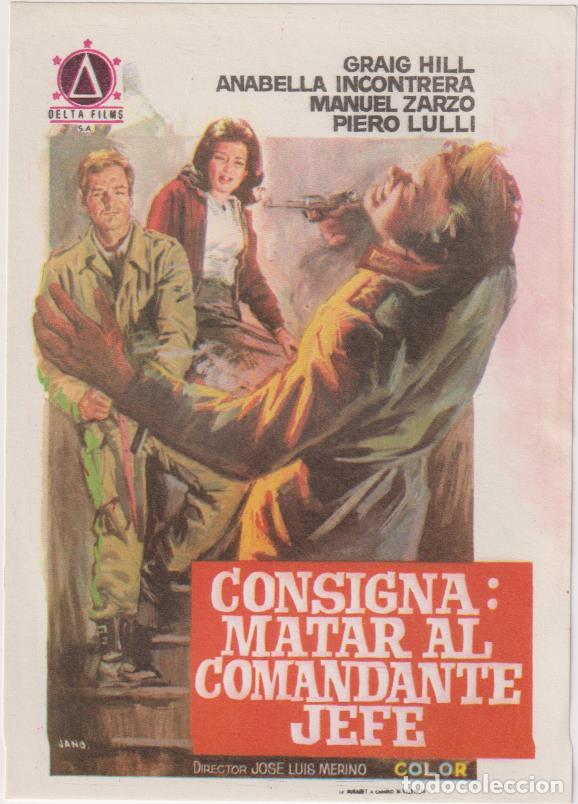Cine: Consigna: matar a Comandante jefe.Sencillo de Delta - Foto 1