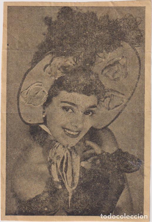 Cine: Cromo.Tama&ntilde;o postal - Foto 1