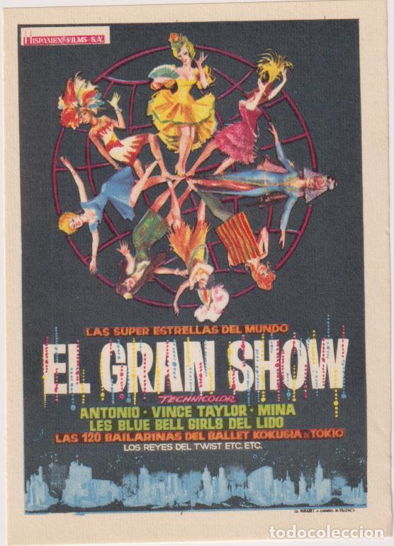 Cine: El Gran Show.Sencillo de Hispamex.&iexcl;IMPECABLE! - Foto 1