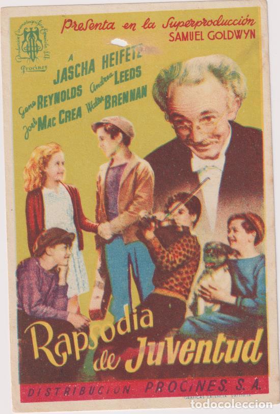 Cine: Rapsodia de Juventud.Sencillo de Procines - Foto 1