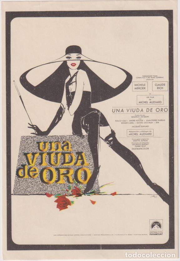Cine: Una Viuda de Oro.Sencillo de Paramount.&iexcl;IMPECABLE! - Foto 1