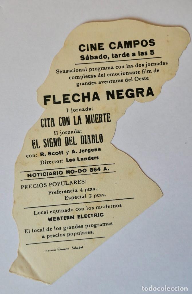 Cine: FLECHA NEGRA - TROQUELADO - Foto 2