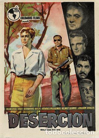 Cine: PROGRAMA DE CINE: DESERCI&Oacute;N PC-5537