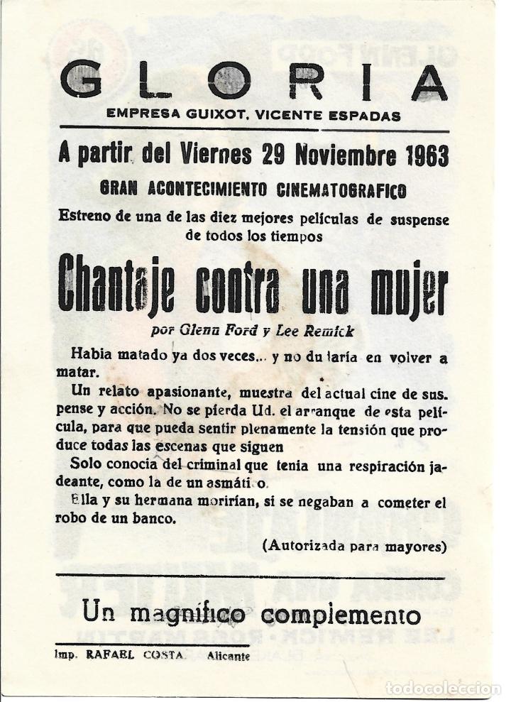 Cine: Chantaje contra una mujer - Foto 2