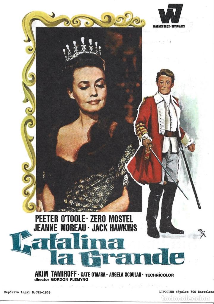 Flyers Publicitaires de Films Anciens: Catalina la Grande
