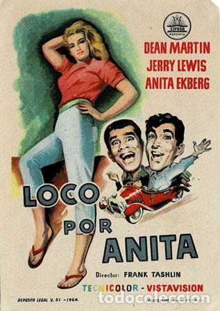 Cine: PROGRAMA DE CINE: LOCO POR ANITA PC-5559